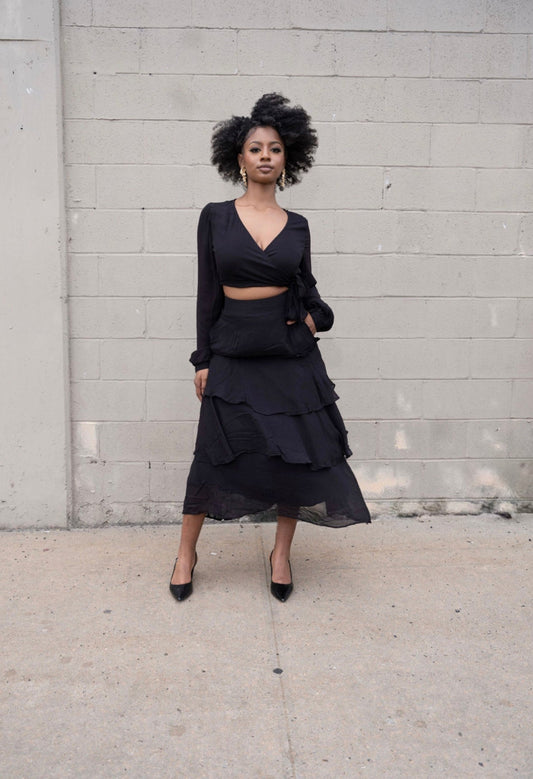 Ira Wrap Top