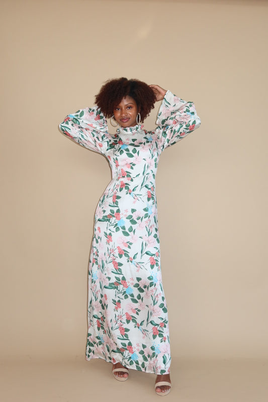 Akira Corset Silk Dress