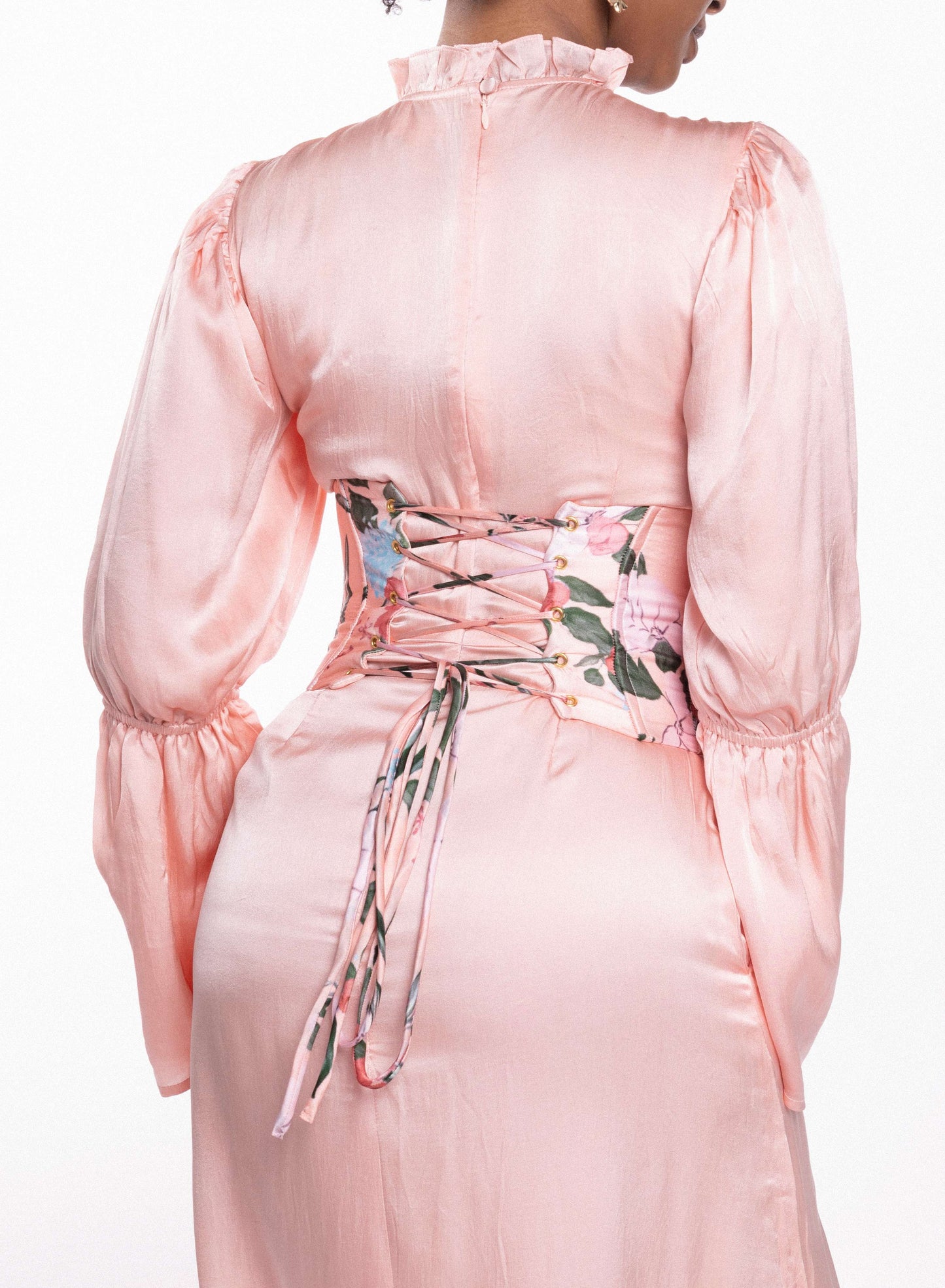 Akira Corset Silk Dress