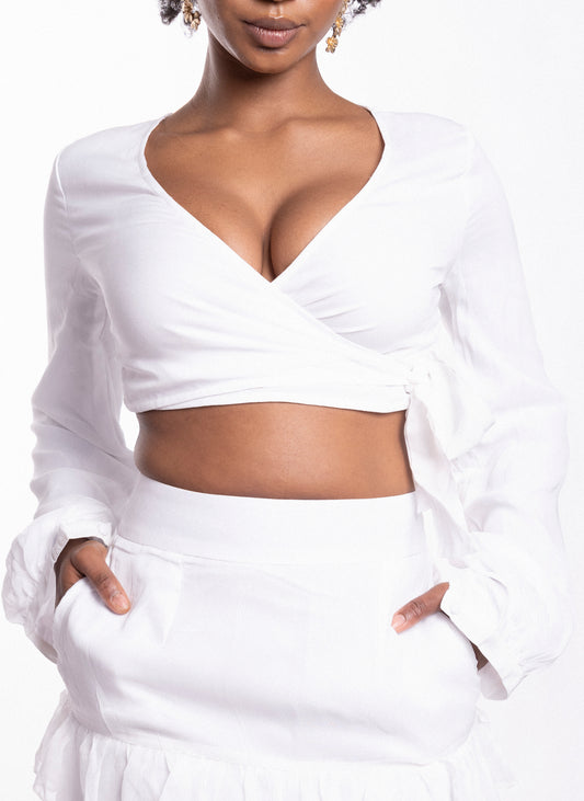 Ira Wrap Top