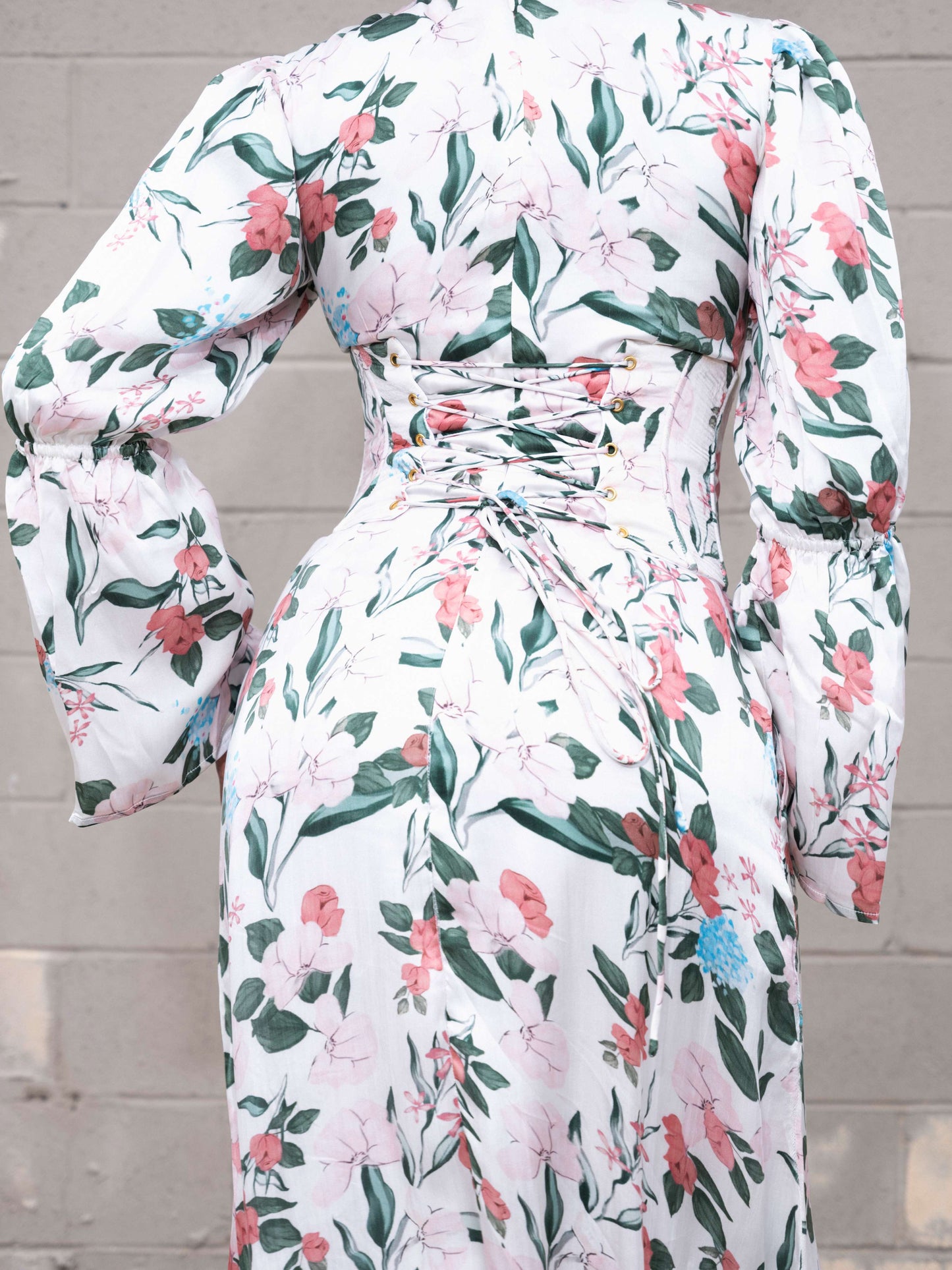 Akira Corset Silk Dress