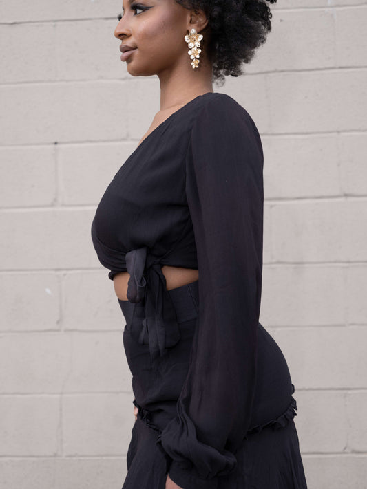 Ira Wrap Top