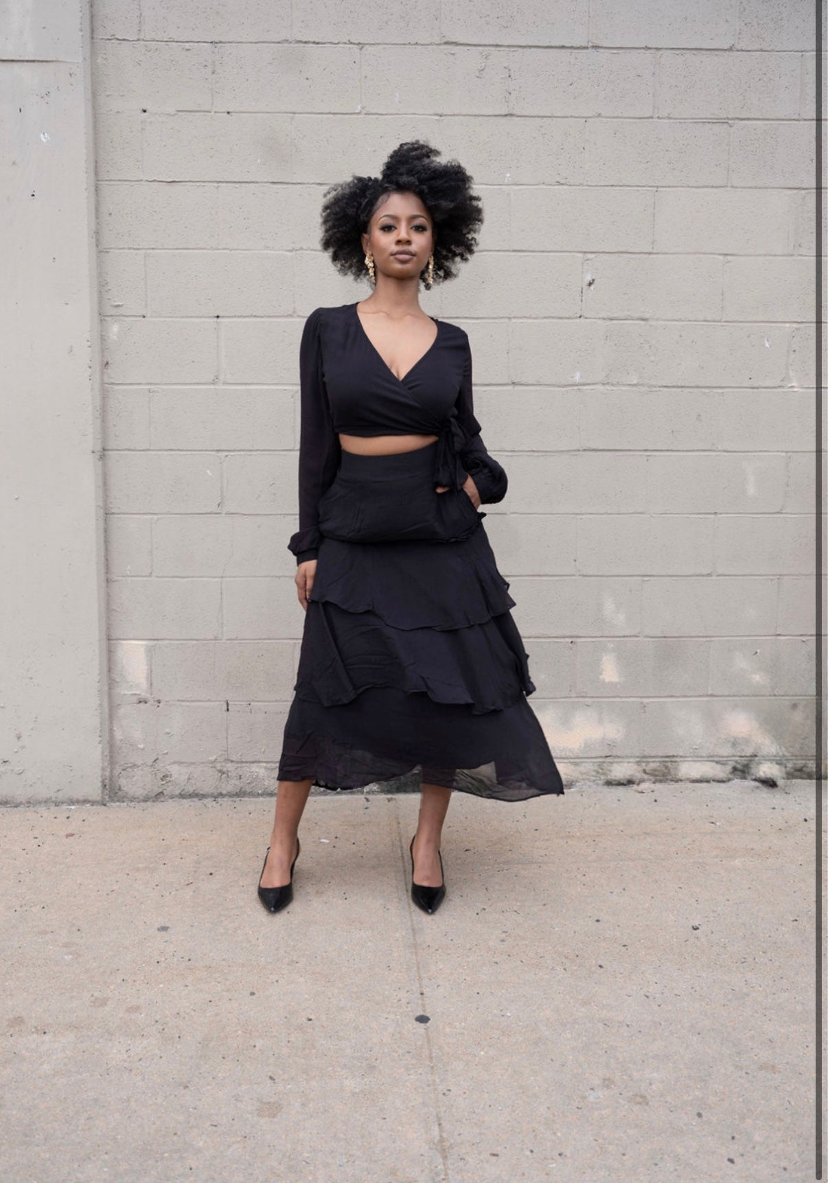 Ira Wrap Top