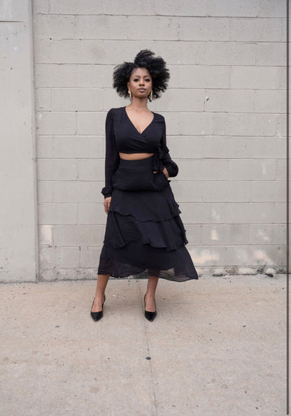 Ira Wrap Top