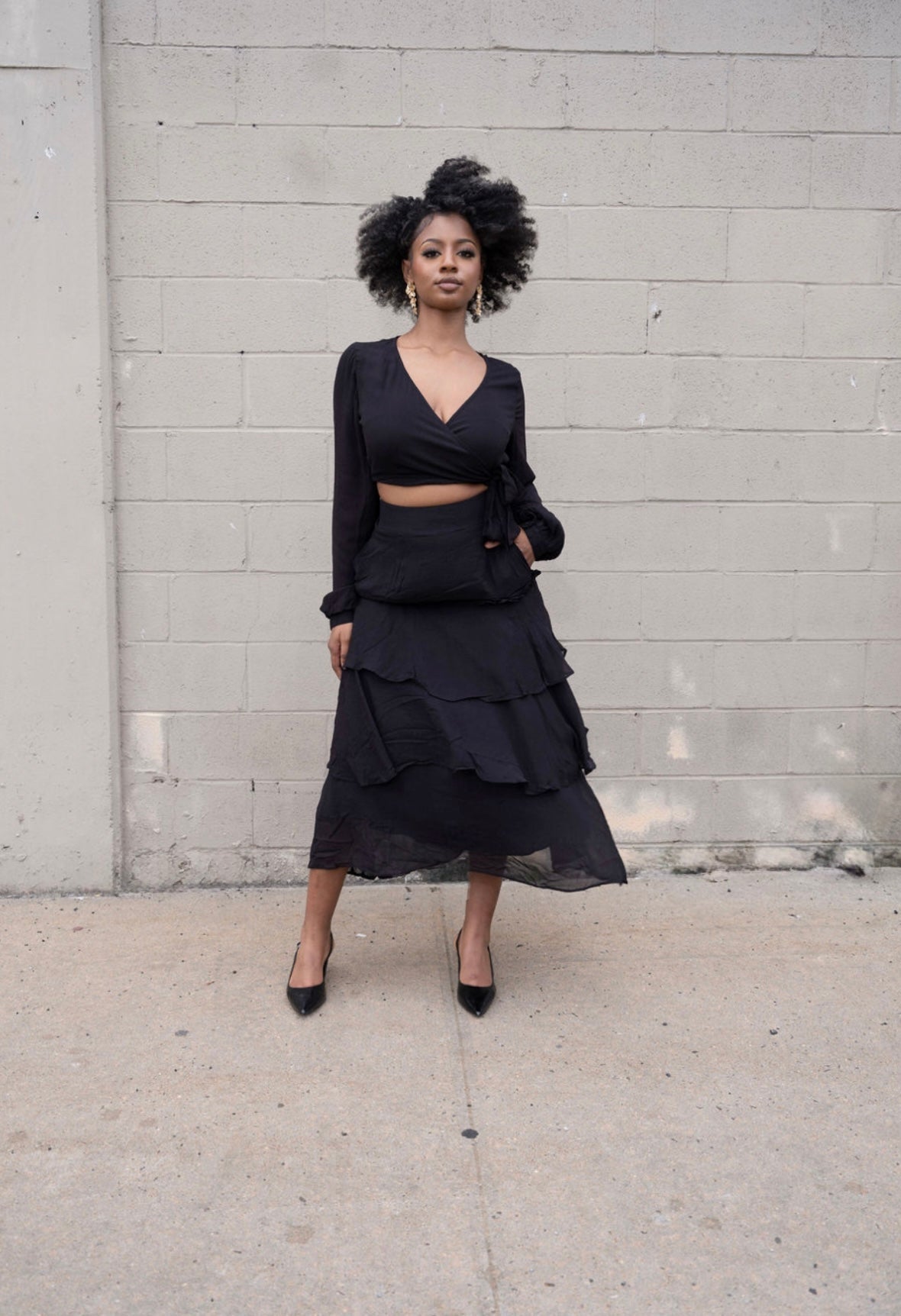 Ira Wrap Top