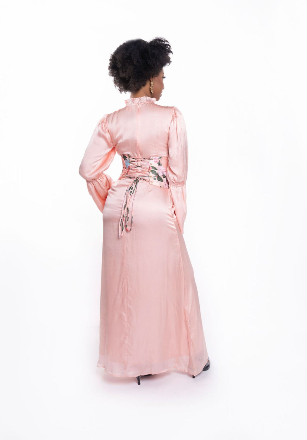 Akira Corset Silk Dress