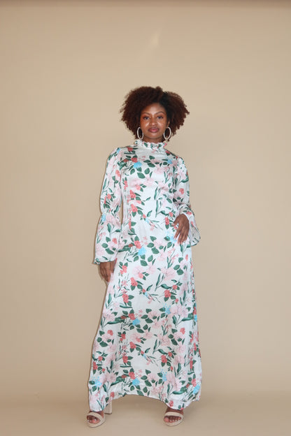 Akira Corset Silk Dress