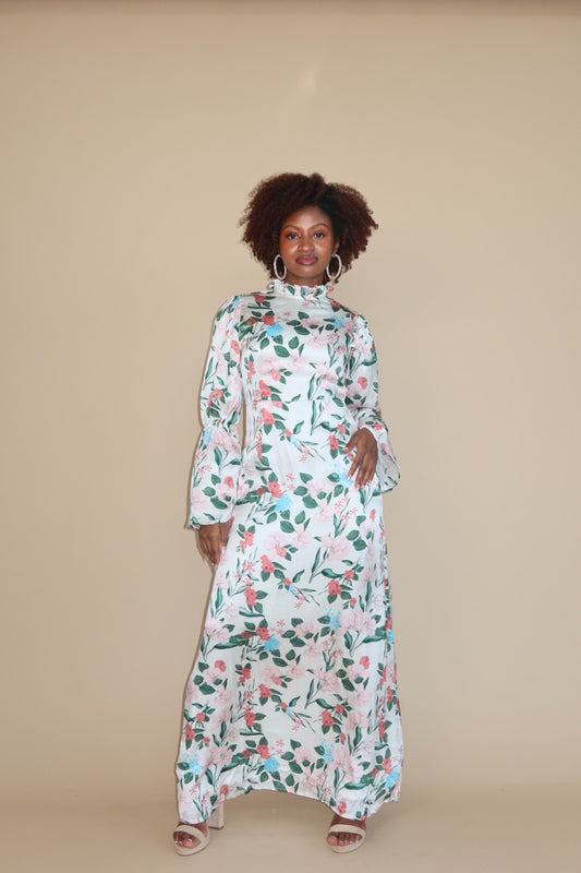 Akira Corset Silk Dress