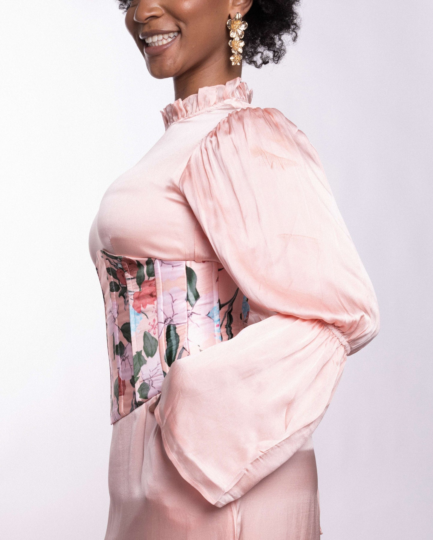 Akira Corset Silk Dress