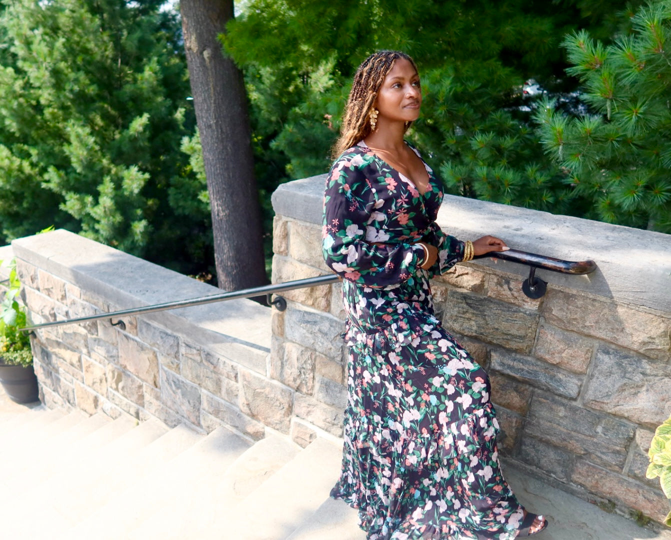Kalika Ruffled Maxi Skirt
